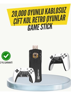 İlk El Grup Ieg™ Kablosuz Retro Oyun Konsolu – Geniş Oyun Kütüphanesi ve Hd Görüntü Ile Sonsuz Eğlen