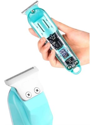 İlk El Grup Ieg™ Tıraş Makinesi Renkli Dijital Göstergeli Epilasyon Öncesi Kısaltma Makinesi