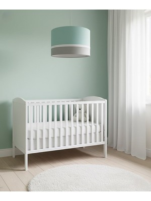 Leo Baby Room Mint Gri Renkli Bebek Çocuk Genç Odası Tasarım Aydınlatma Avize