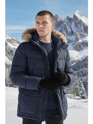 Eleven Markets Erkek Eldiven Kışlık Örgü Eldiven Siyah