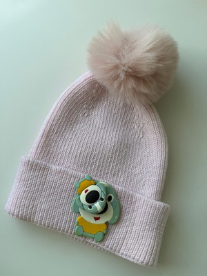 Bumelo Ponponlu Dönen Aksesuarlı Köpekli Çocuk Bere