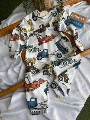 bebexy Kepçe Desenli Pijama Takımı