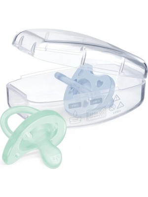 Chicco Physioforma Soft 2'li Silikon Emzik 2-6 Ay Erkek