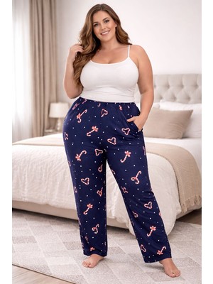 Büyük Beden Kadın Alt Pijama