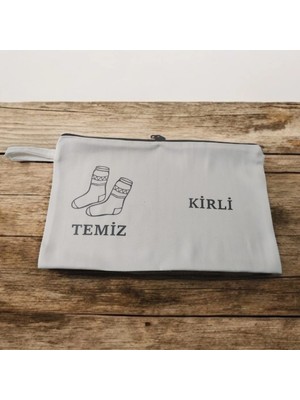 Starseven Baskılı Kirli-Temiz Seyahat (Çorap) Torbası