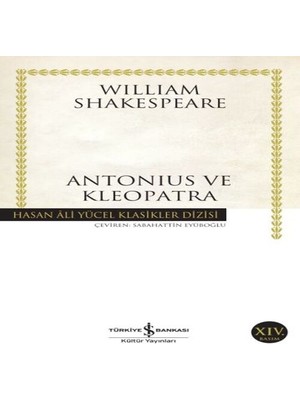 Bilfold Antonius ve Klopatra - Hasan Ali Yücel Klasikleri