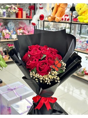 Gül Buketi Kırmızı ( Yapay )