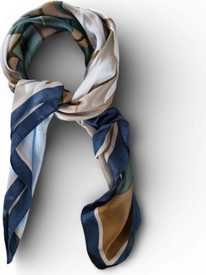 Hedea Manolya Esintisi Saten Fular 70X70 cm