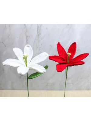 Jet Sepet El Örgüsü Zambak Çiçeği