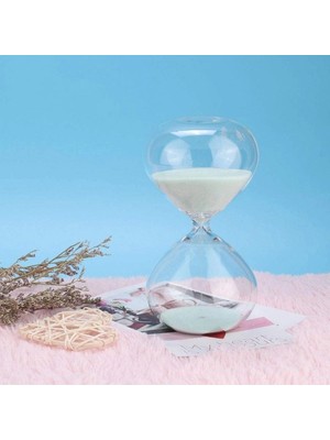 Shopwave Masaüstü Cam Kum Saati – Estetik Tasarım, Dekoratif Zaman Ölçüm Aleti (5047)