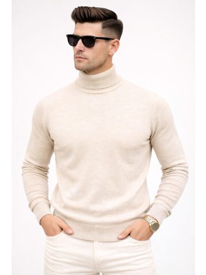 Sunteks Tam Balıkçı Yaka Kazak