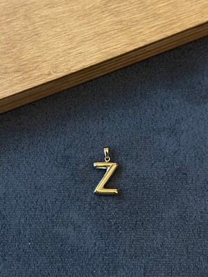 Aida Jewelss 14 Ayar Altın Kolye Ucu Balon Modeli Z Harfli Altın Kolye Ucu