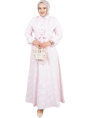 Elifsu Kadın Keten Elbise