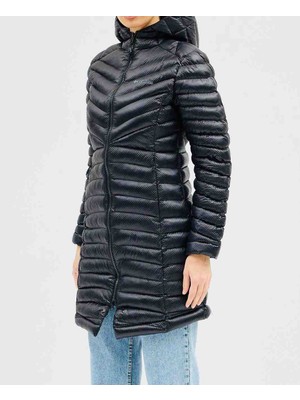 Columbia Omnı Heat Strech Drift Peak Termal Siyah Dar Kesim Kadın Kaban