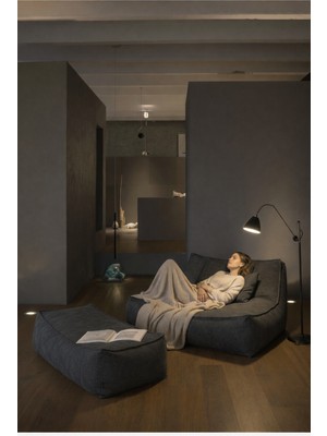 Sapien Home Sinema Koltuğu & Puf & Kitap Okuma Koltuğu Antrasit Renk