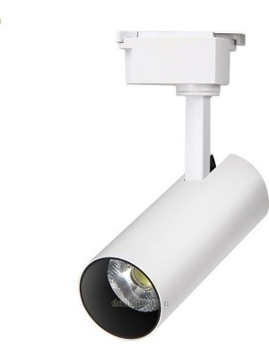Alüminyum Gövde 30 Watt 3000 Kelvin Gün Işığı Ledli Çok Kaliteli Ray Spot , LED Armatür (Ray Hariç)
