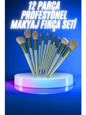 Tuncel Store 13 Parça Makyaj Fırça Seti Far Kontür Aydnlatıcı Fırçası Iz Bırakmaz Hafif ve Yumuşak