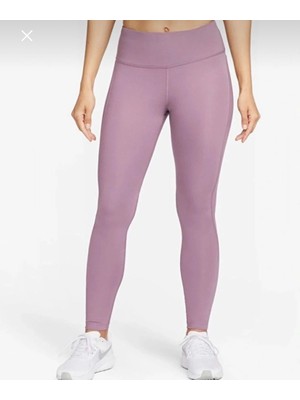 Nike Dri Fit Epic Fast Tight Cepli Yüksek Belli Toparlayıcı Mor Kadın Koşu Antrenman Tayt CZ9240-536
