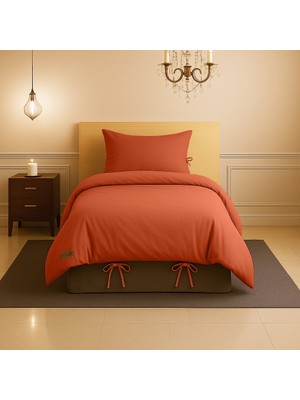 Sabia Soft Touch %100 Pamuk 62 Tel – 90X200 cm + 30 cm Yükseklik Tek Kişilik Nevresim Takımı