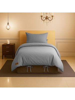 Sabia Soft Touch %100 Pamuk 62 Tel – 90X200 cm + 30 cm Yükseklik Tek Kişilik Nevresim Takımı