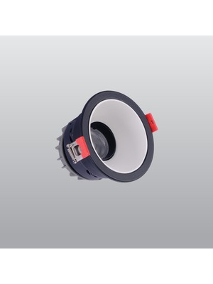 Kassel Aydınlatma Ack Sıva Altı LED Spotlar 5W 3000K Günışığı Aydınlatma Iç Kasa Beyaz