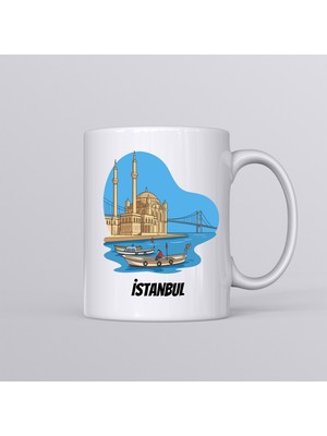 Domirus Istanbul Boğazı Mug - Kupa Bardak