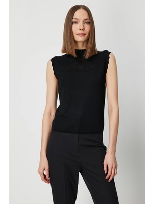 On Triko Fitilli Kolsuz Bluz 60441