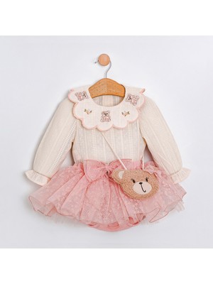 Cumino Kids Kız Bebek 3'lu Etek Takım