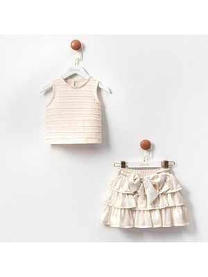 ministok Tina Kız Çocuk Etek Blüz Ikili Takım