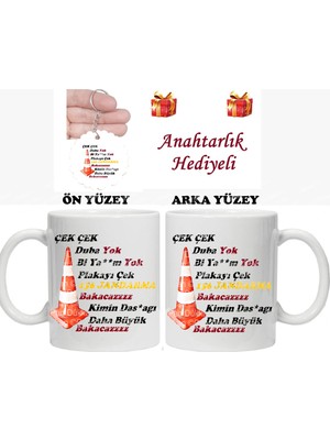 Mio Life Bakacazz - Duba Yok- Torosla Geldim Cıvata Sandınız! -Turan Kaya- Anahtarlık Hediyeli Kupa Bardak