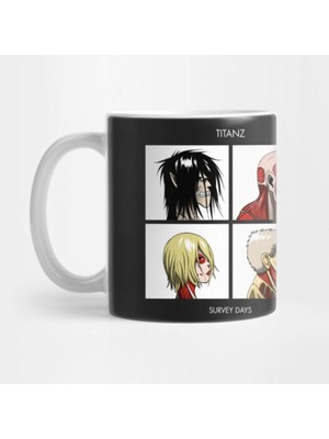 Mio Life Attack On Titan Titan Days Baskılı Kupa Bardak