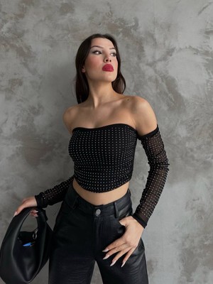 Aida Fashion Tasli Bluz