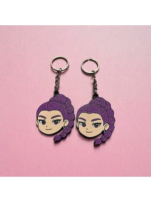 3D Tasarım Anahtarlık K Pop Demon Hunters Rumi (2ADET)