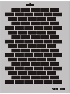 Pazarcan Rich New Seri N-160 Stencil 35X25 cm