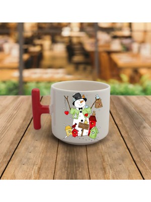 Mio Life Yılbaşı Noel Temalı El Yapımı T Kupa