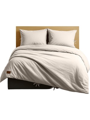 Sabia Soft Touch %100 Pamuk 62 Tel – 140X200 cm + 37 cm Yükseklik Çift Kişilik Nevresim Takımı