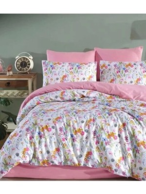 Nurlatex Çift Kişilik Çift Taraflı Pamuk Nevresim Takımı