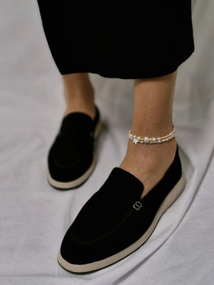 Hakiki Deri Kadın Süet Ayakkabı | Şıklık ve Konforu Buluşturan Zarif Tasarım