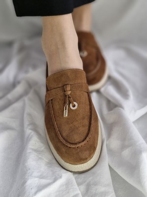 Hakiki Deri Kadın Şık ve Rahat Loafer Ayakkabı