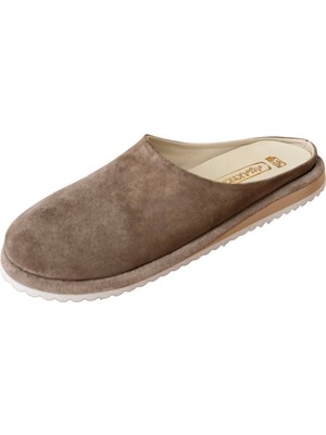 Hakiki Deri, Kaymaz Tabanlı Kadın Terlik - Rahat ve Şık Tasarım