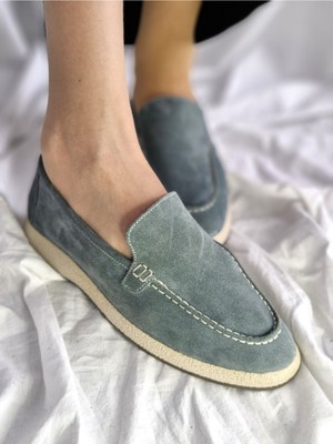 Hakiki Deri Kadın Süet Ayakkabı | Şıklık ve Konforu Buluşturan Zarif Tasarım