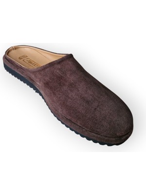 Hakiki Deri, Kaymaz Tabanlı Kadın Terlik - Rahat ve Şık Tasarım