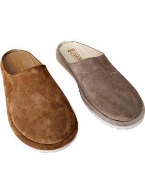 Hakiki Deri, Kaymaz Tabanlı Kadın Terlik - Rahat ve Şık Tasarım