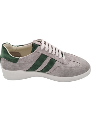 Hakiki Deri Açık Bej Süet Kadın Sneakers - Şıklık ve Rahatlık Bir Arada!