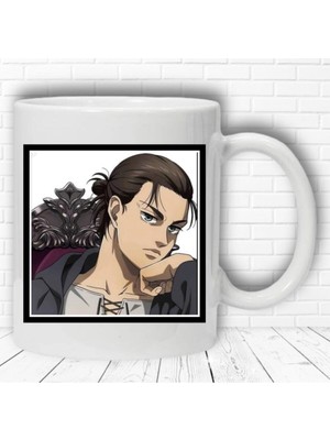 Mio Life Attack On Titan Eren Jaeger Tasarımlı Kupa Bardak
