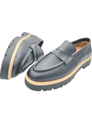 Rahat ve Şık Hakiki Deri Kadın Ayakkabıları - Termo Taban Seçenekleri