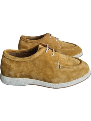 Hakiki Deri Termo Taban Kadın Ayakkabı - Rahat, Şık ve Günlük Kullanıma Uygun Süet Ayakkabı