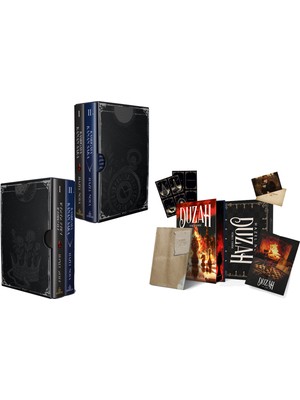 Ephesus Yayınları Kasırgaya Kanan Saka Ikili Kutu Ciltli ve Duzah 1 Nemea Vadisi Hediyeli Kutu Yan Boyalı