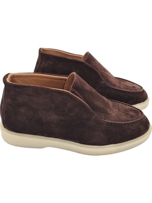 Hakiki Deri Rahat Süet Kadın Ayakkabı