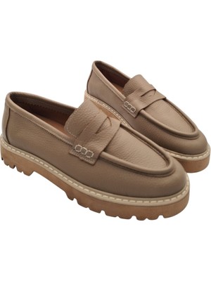 Rahat ve Şık Hakiki Deri Kadın Ayakkabıları - Termo Taban Seçenekleri